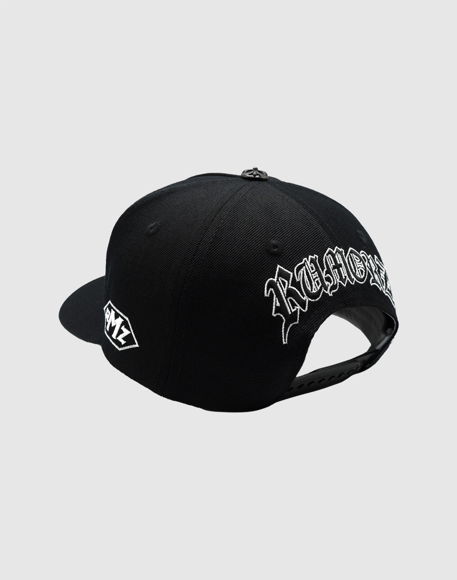 NY OG UPSIDE DOWN RMZ CAP BLACK-WHITE