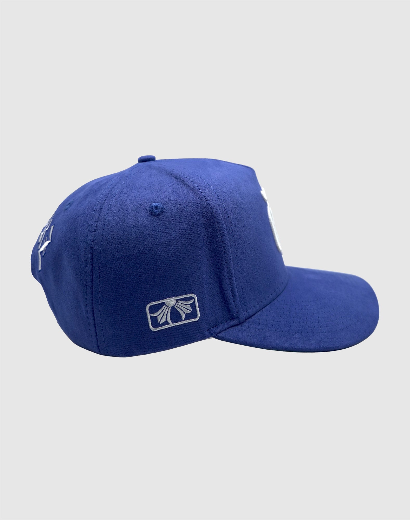NY OG UPSIDE DOWN RMZ CAP WASHED BLUE SUEDE
