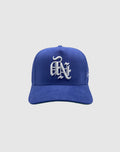 NY OG UPSIDE DOWN RMZ CAP WASHED BLUE SUEDE