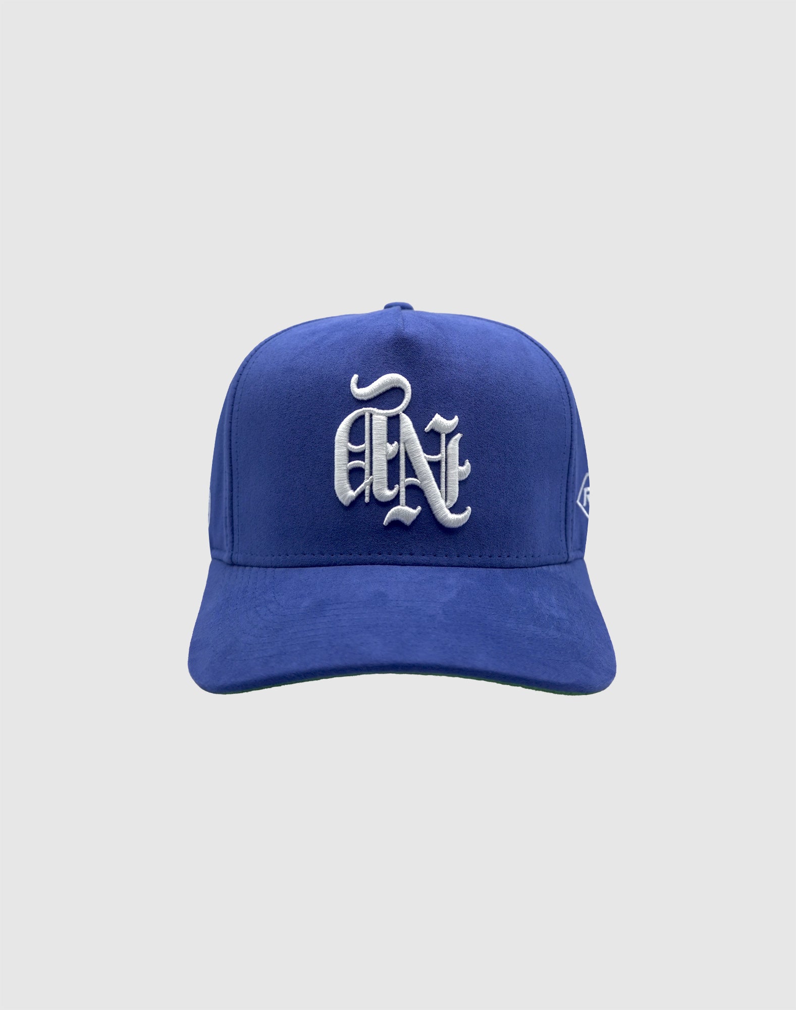 NY OG UPSIDE DOWN RMZ CAP WASHED BLUE SUEDE