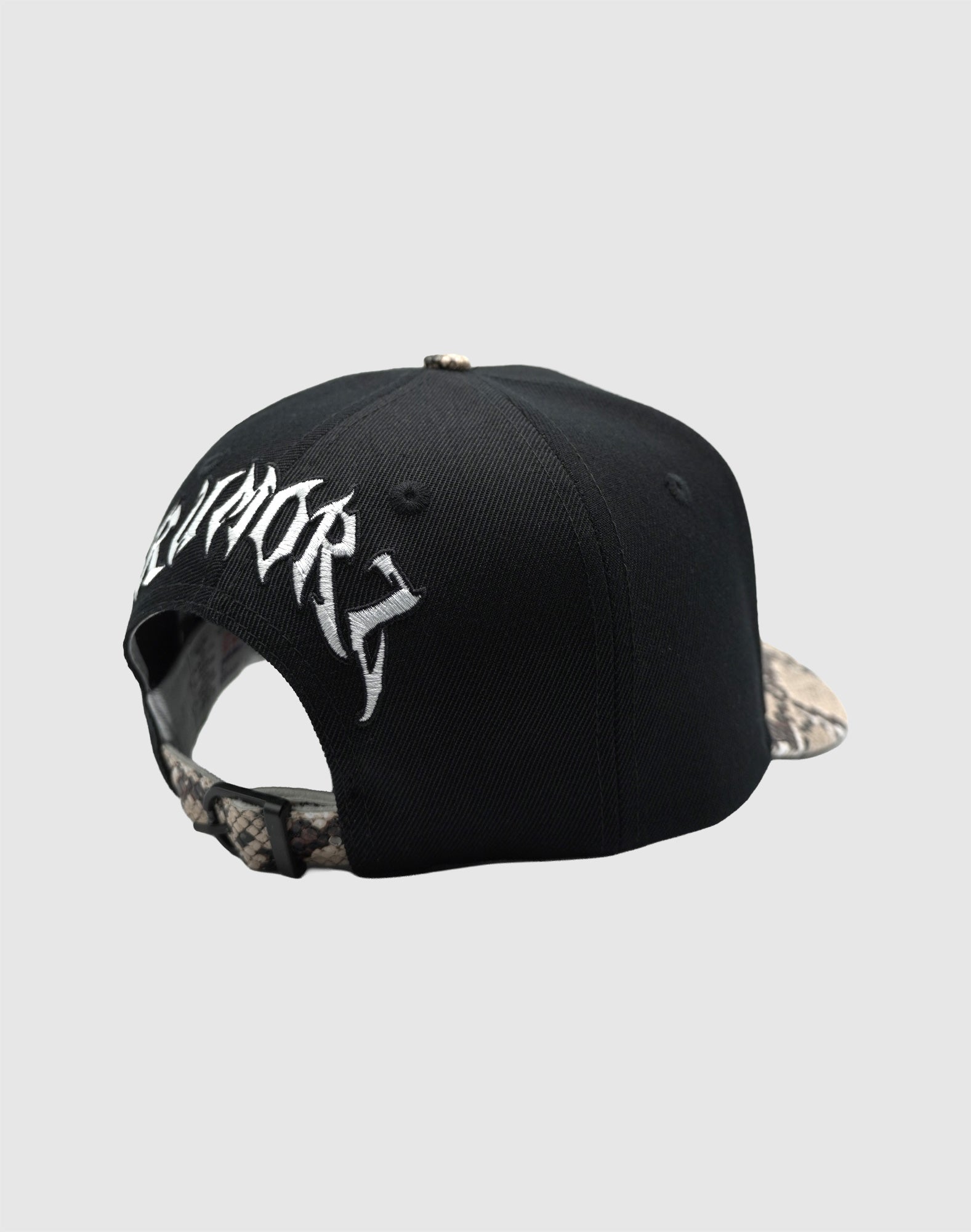 NY SNAKE UPSIDE DOWN RMZ CAP BLACK