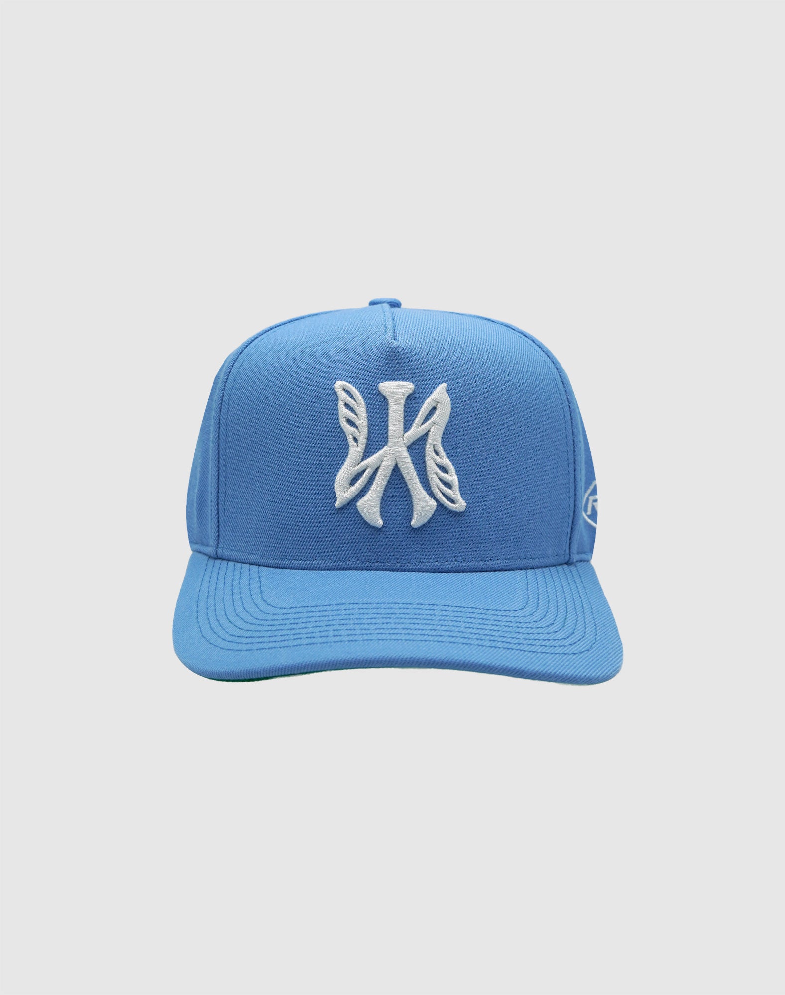 NY BUTTERFLY UPSIDE DOWN RMZ CAP BABY BLUE