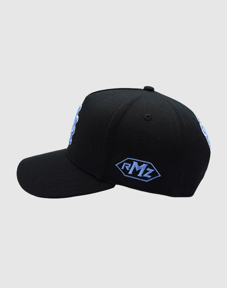 NYM CLASSIC UPSIDE DOWN RMZ CAP BLACK-BABY BLUE