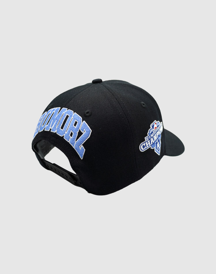 NYM CLASSIC UPSIDE DOWN RMZ CAP BLACK-BABY BLUE