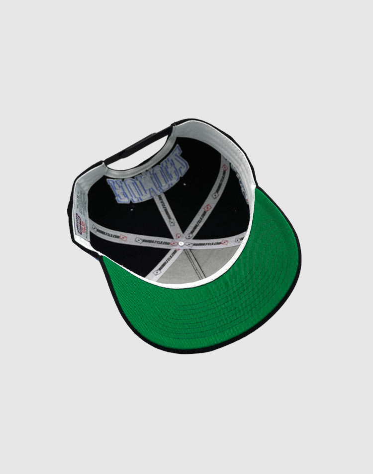 NYM CLASSIC UPSIDE DOWN RMZ CAP BLACK-BABY BLUE