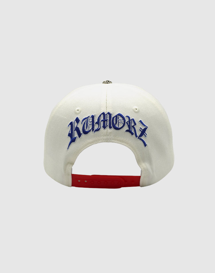 LA OG UPSIDE DOWN RMZ CAP CREAM-RED