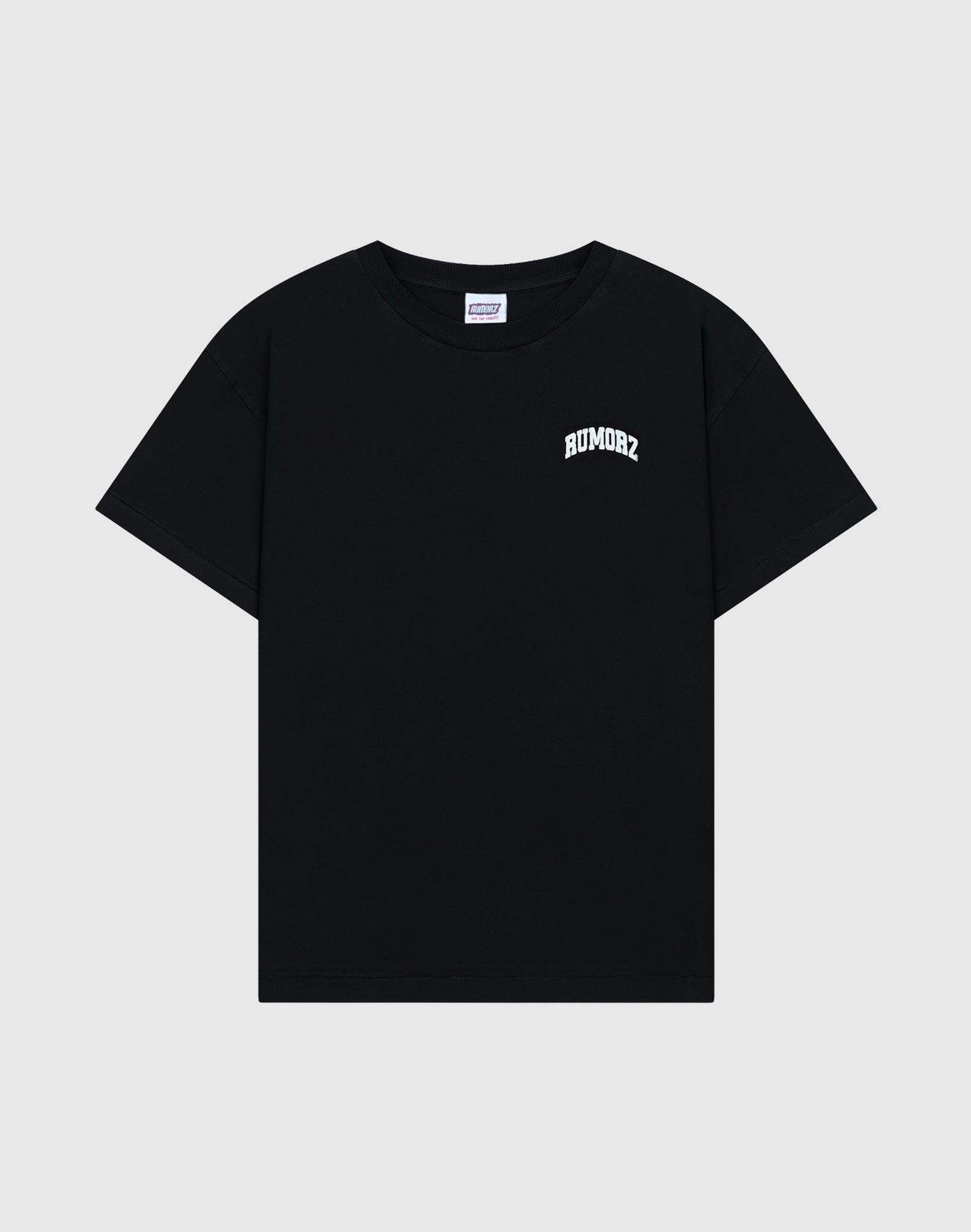 RUMORZ BASIC TEE BLACK
