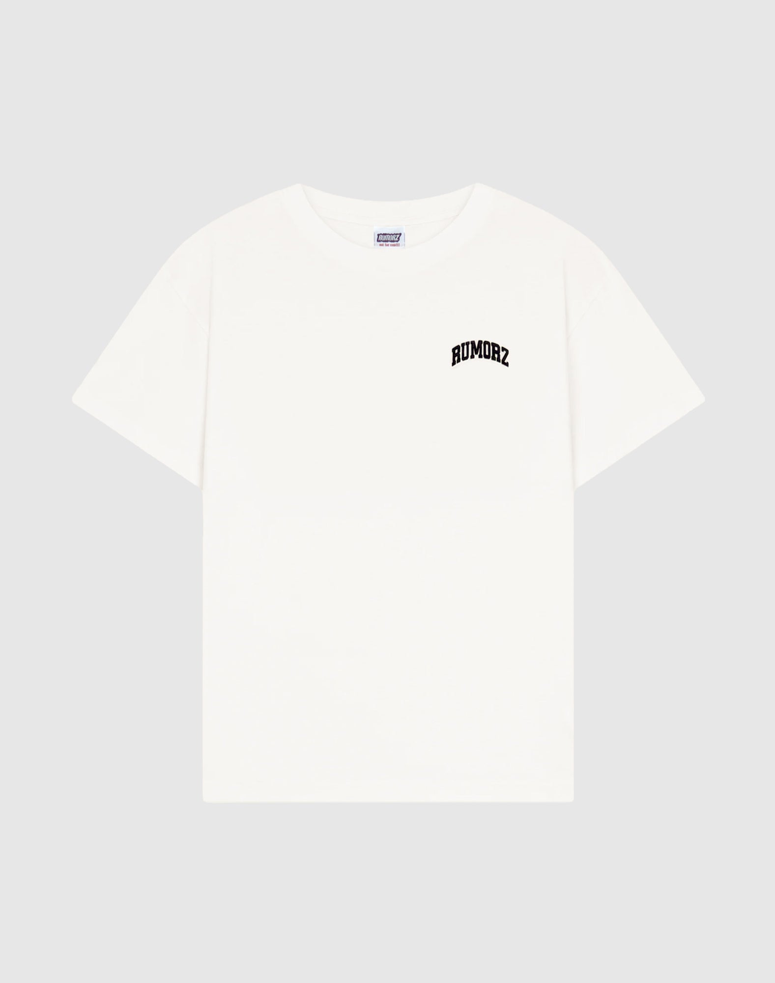 RUMORZ BASIC TEE WHITE