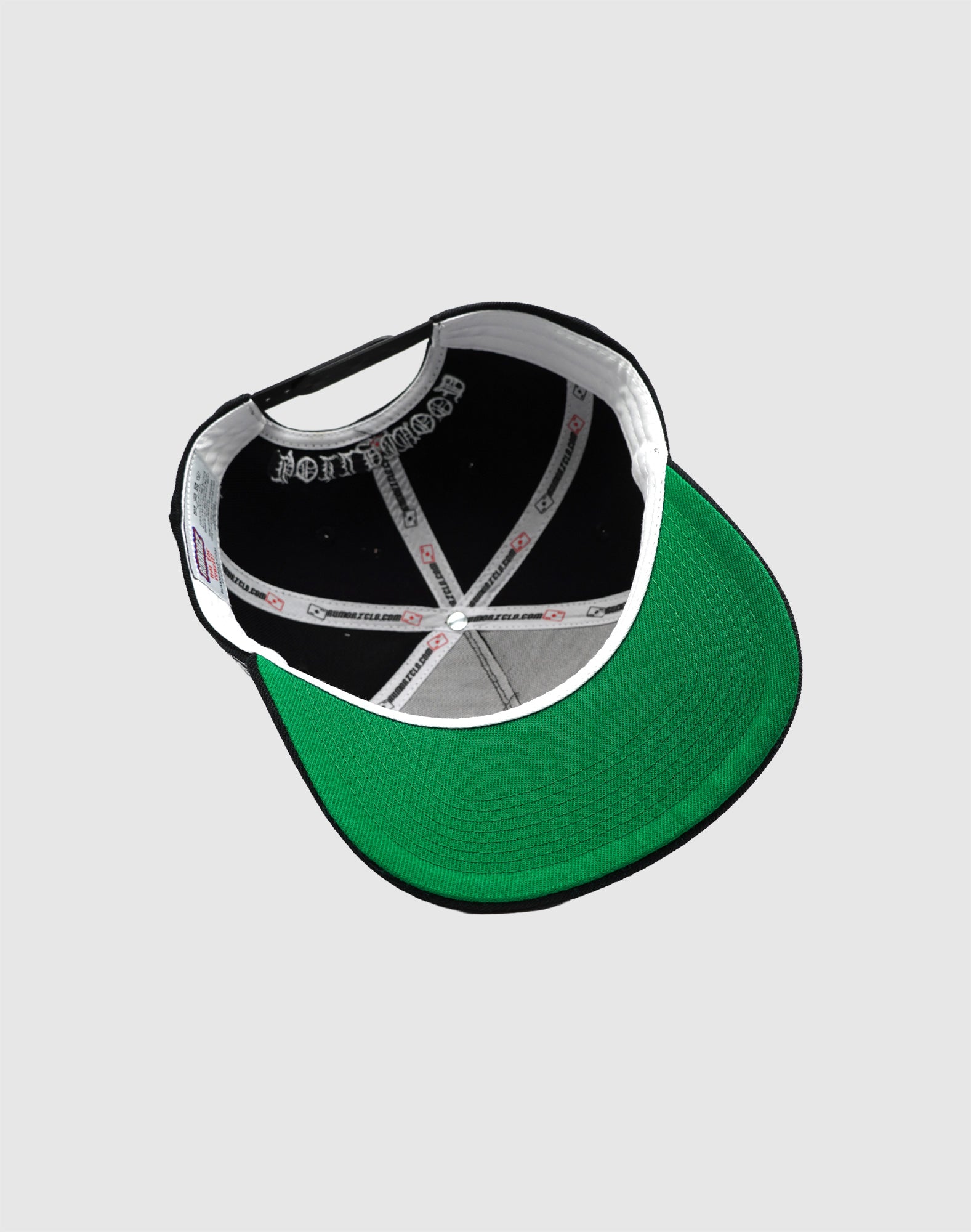 RUMORZ VINTAGE HLYW UPSIDE DOWN RMZ CAP BLACK-RED