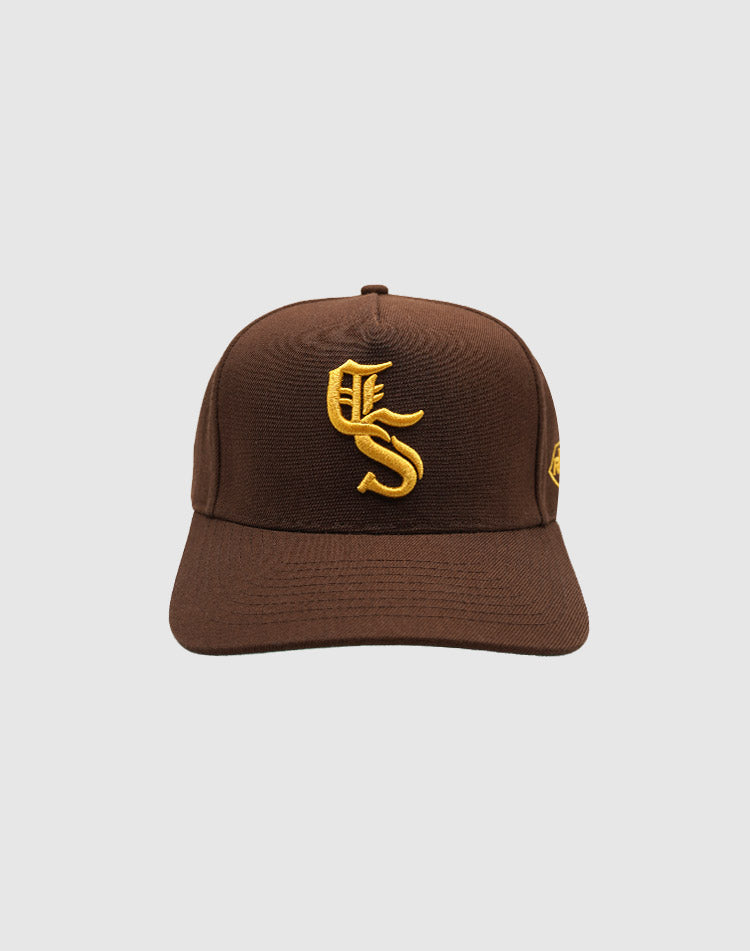 SD CLASSIC UPSIDE DOWN RMZ CAP BROWN-GOLD