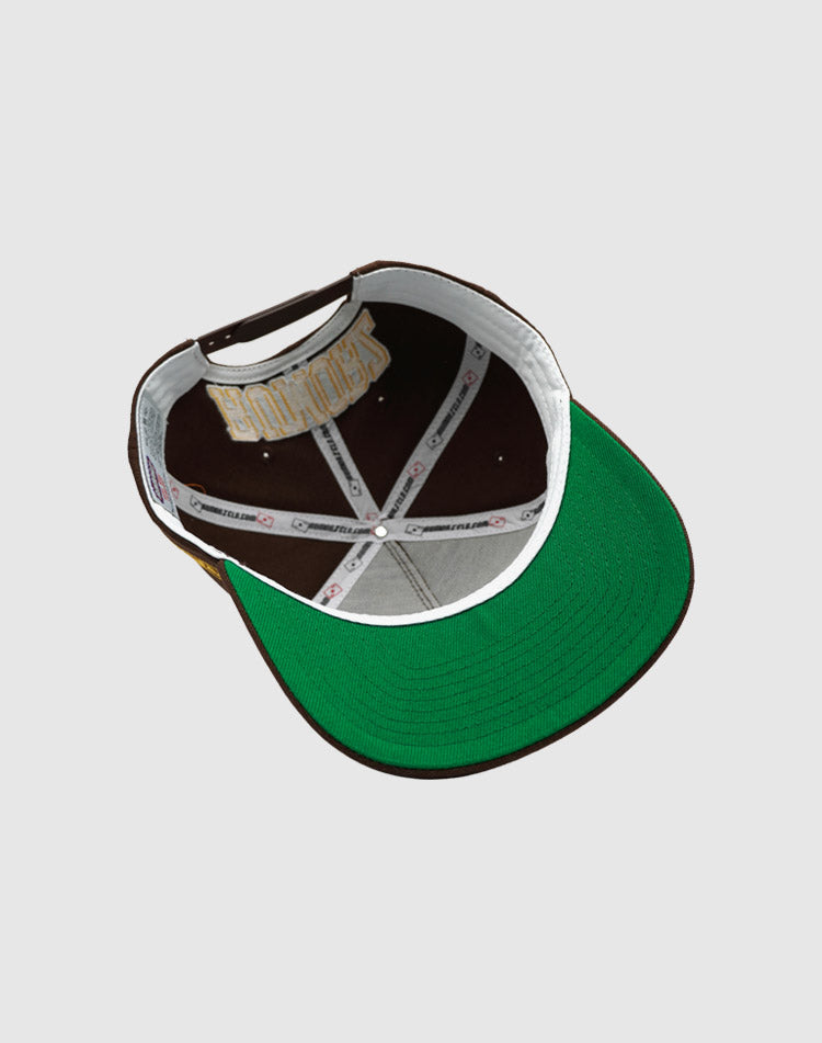 SD CLASSIC UPSIDE DOWN RMZ CAP BROWN-GOLD