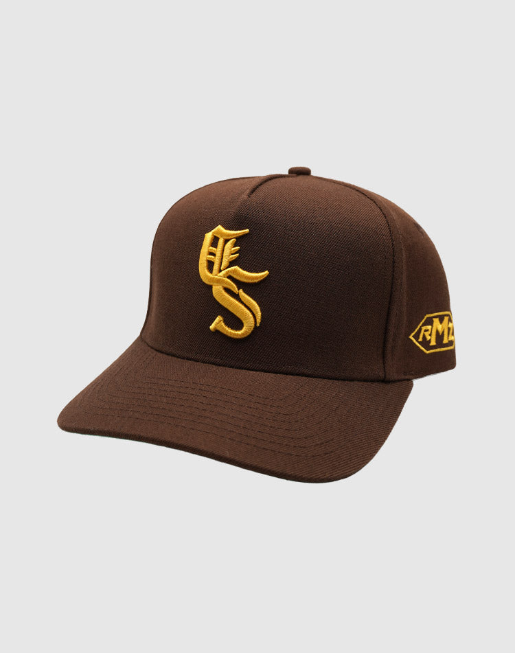 SD CLASSIC UPSIDE DOWN RMZ CAP BROWN-GOLD