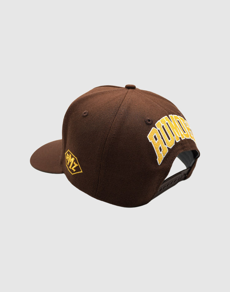 SD CLASSIC UPSIDE DOWN RMZ CAP BROWN-GOLD