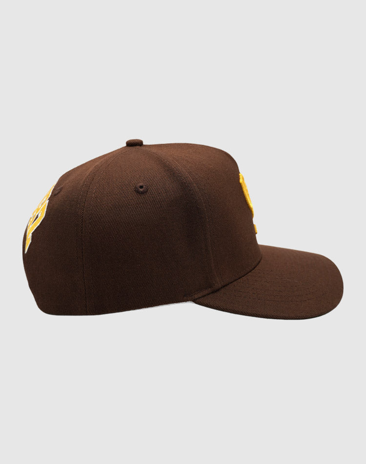 SD CLASSIC UPSIDE DOWN RMZ CAP BROWN-GOLD