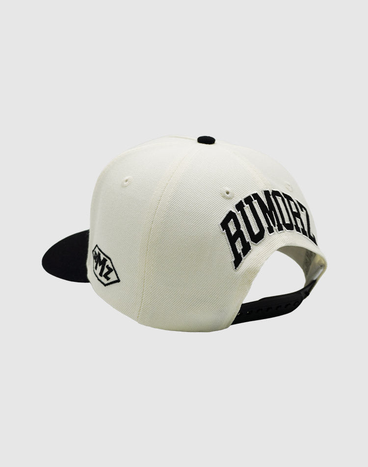 SQX CHROME UPSIDE DOWN RMZ CAP CREAM BLACK