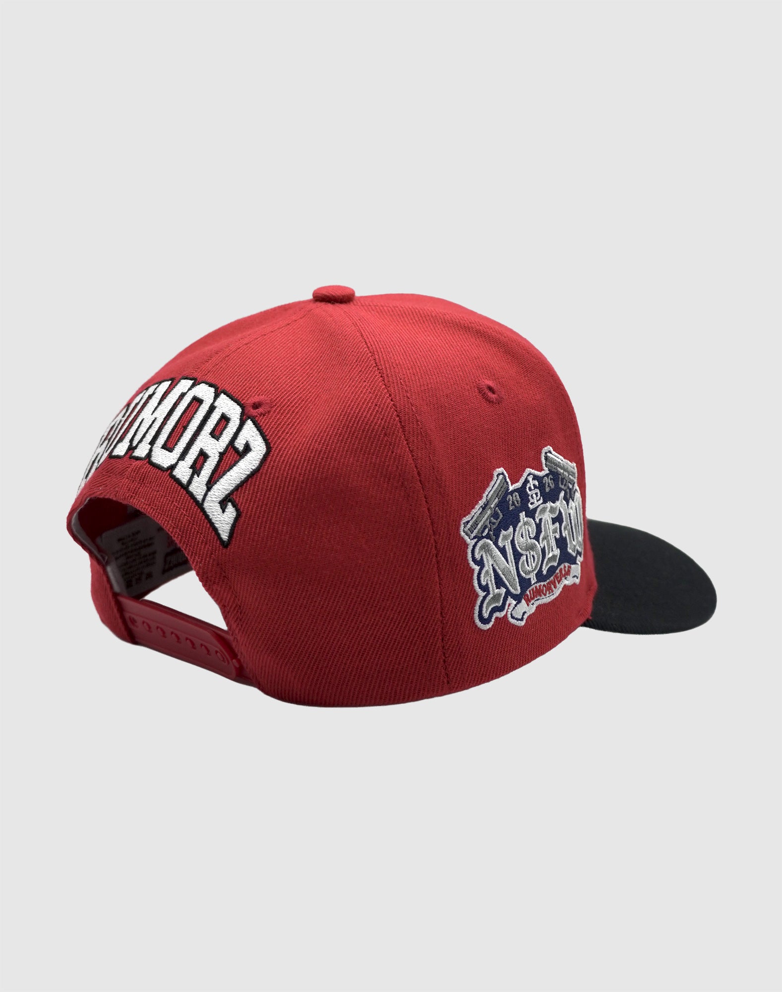 TS CLASSIC UPSIDE DOWN RMZ CAP CHERRY RED BLACK