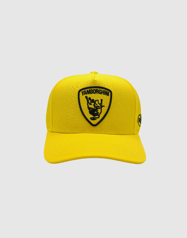YAMBORGHINI UPSIDE DOWN RMZ CAP YELLOW