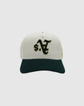 A'$ CLASSIC UPSIDE DOWN RMZ CAP CREAM GREEN